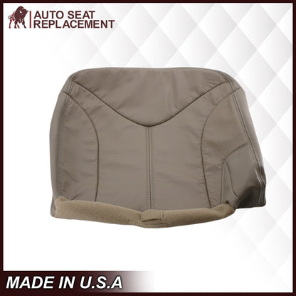 2000-2002 GMC Yukon XL 2nd Row Captain Seat 50/50 Seat Cover in Shale Tan: Choose From Variation