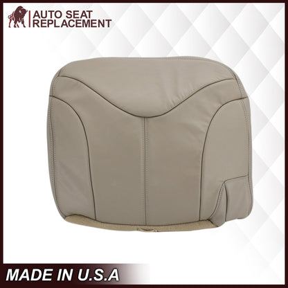 2000-2002 GMC Yukon XL 2nd Row Captain Seat 50/50 Seat Cover in Shale Tan: Choose From Variation