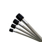 Nitrous Express - 8AN (60In) Stainless Steel Braided Hose (Black Ends) - 12860