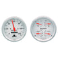 2 PC. GAUGE KIT 5 In. QUAD & SPEEDOMETER 240-33 O ARCTIC WHITE