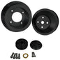 Pontiac V-Belt Pulley Kit - Black(3V)