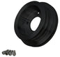 Pontiac V-Belt Crankshaft Pulley - Black (3V)