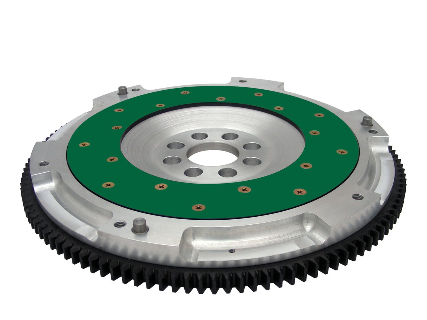 Fidanza Flywheel-Aluminum PC To4; High Performance; Lightweight With Replaceable Friction
