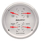 5 In. QUAD GAUGE 100 PSI/100-250 Fahrenheit/8-18V/240-33 O ARCTIC WHITE