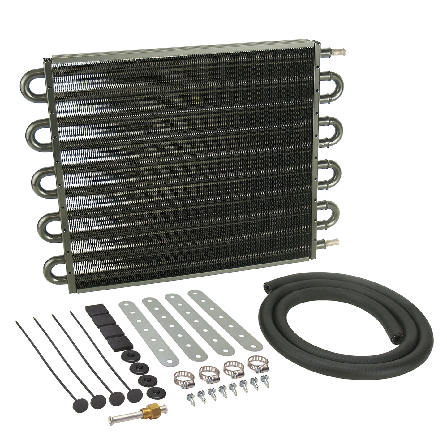 10 Pass 17" Series 7000 Copper/Aluminum Transmission Cooler Kit Truck/RV