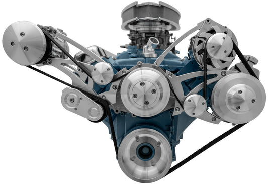 Pontiac Ultra Serpentine Conversion W/ Tensioner - AC & PS-Press