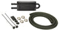 2 Pass 8" Series 7000 Copper/Aluminum Power Steering Kit With Mount Brackets