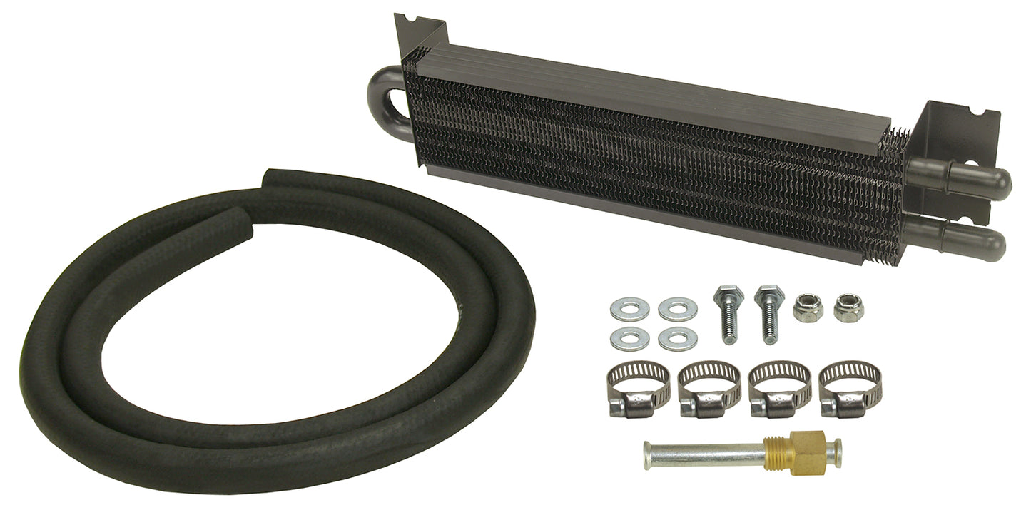 2 Pass 13" Series 7000 Copper/Aluminum Frame Rail Transmission Cooler 11/32"