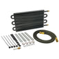 6 Pass 14" Series 7000 Copper/Aluminum Tube&Fin Transmission Cooler Kit -6AN