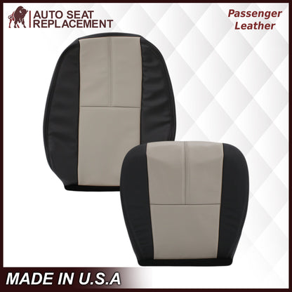 2007-2014 Chevy Silverado Seat Cover In 2tone Gray/Black: Choose From Variation