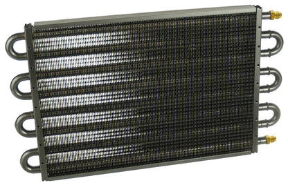 8 Pass 17" Series 7000 Copper/Aluminum Transmission Cooler -6AN