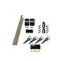 Nitrous Express - 4-CYL SHARK PLUMB KIT W/ 2 SOLENOIDS & 75HP JETS INCL HARDWARE - 13393