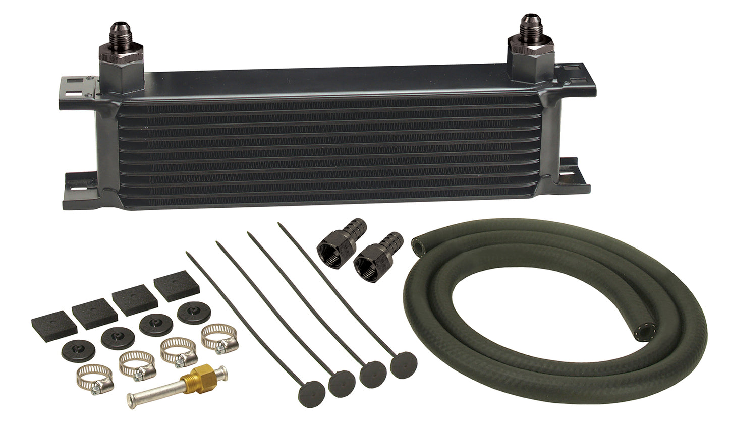 10 Row Series 10000 Stack Plate Transmission Cooler Kit -6AN