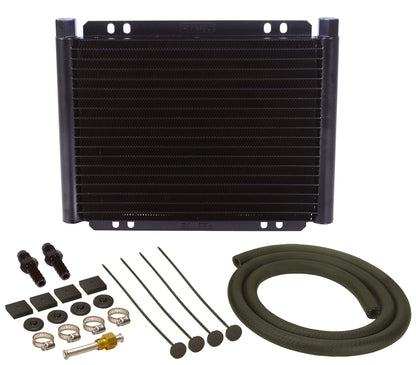 19 Row Series 8000 Plate & Fin Transmission Cooler Kit 1/2"-20 Inverted Flare