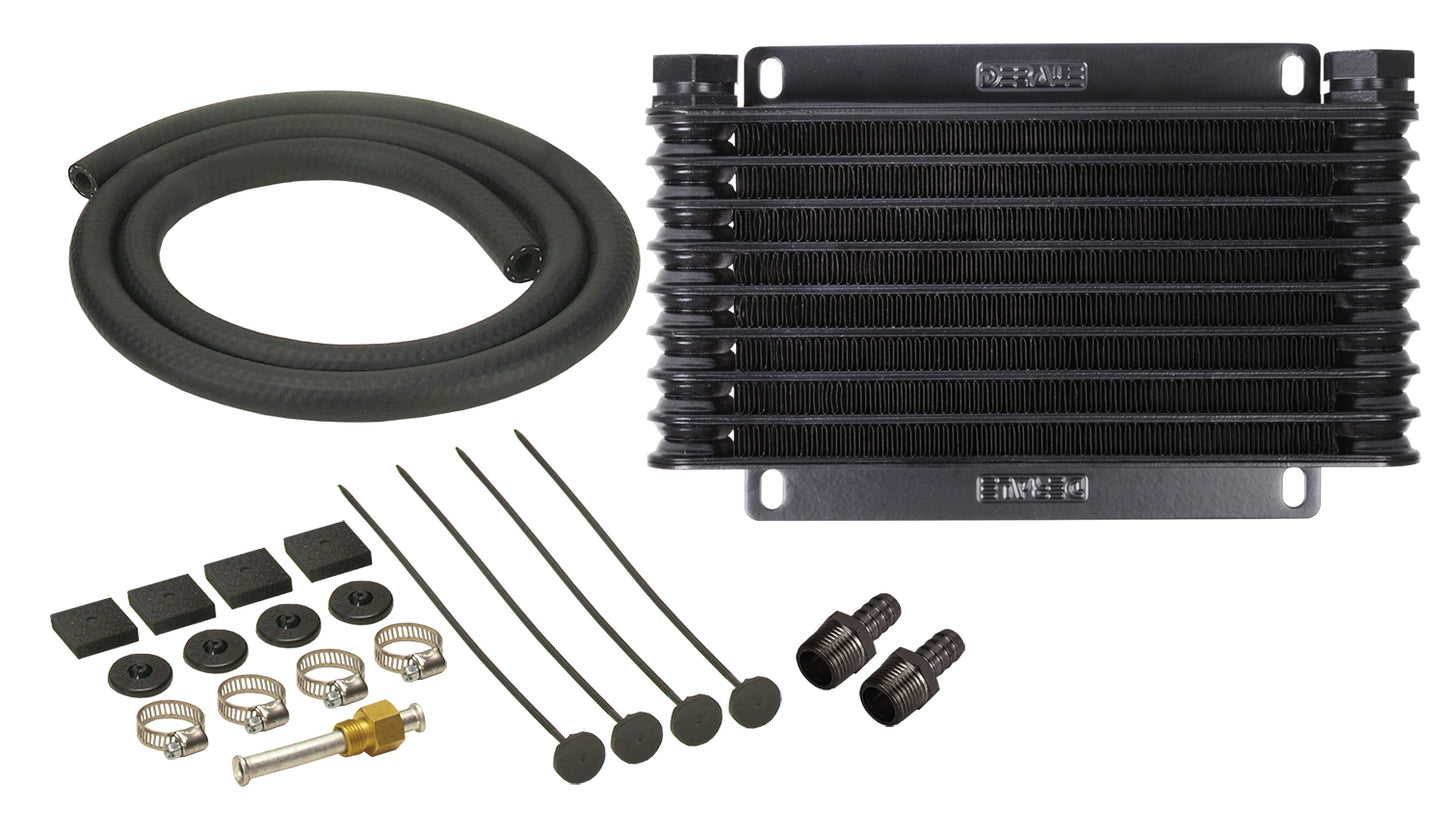 9 Row Series 9000 Plate & Fin Transmission Cooler Kit 1/2" NPT