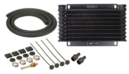 9 Row Series 9000 Plate & Fin Transmission Cooler Kit 1/2" NPT