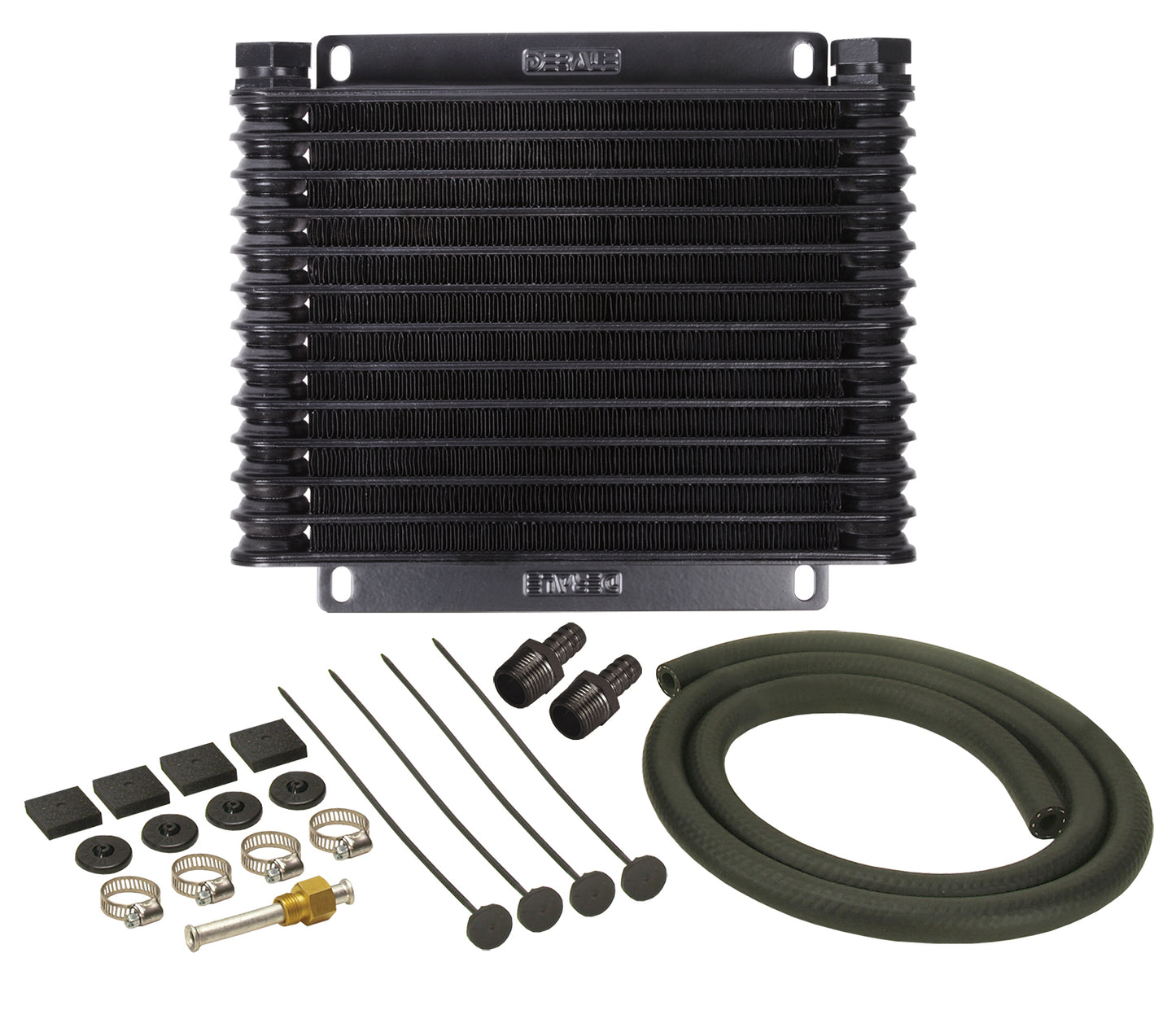 13 Row Series 9000 Plate & Fin Transmission Cooler Kit 1/2" NPT