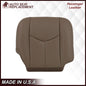 2003-2007 Chevy Silverado/Avalanche & GMC Sierra Work Truck Seat Cover in Tan 40/20/40 (Leanback Without Armrest): Choose Leather or Vinyl