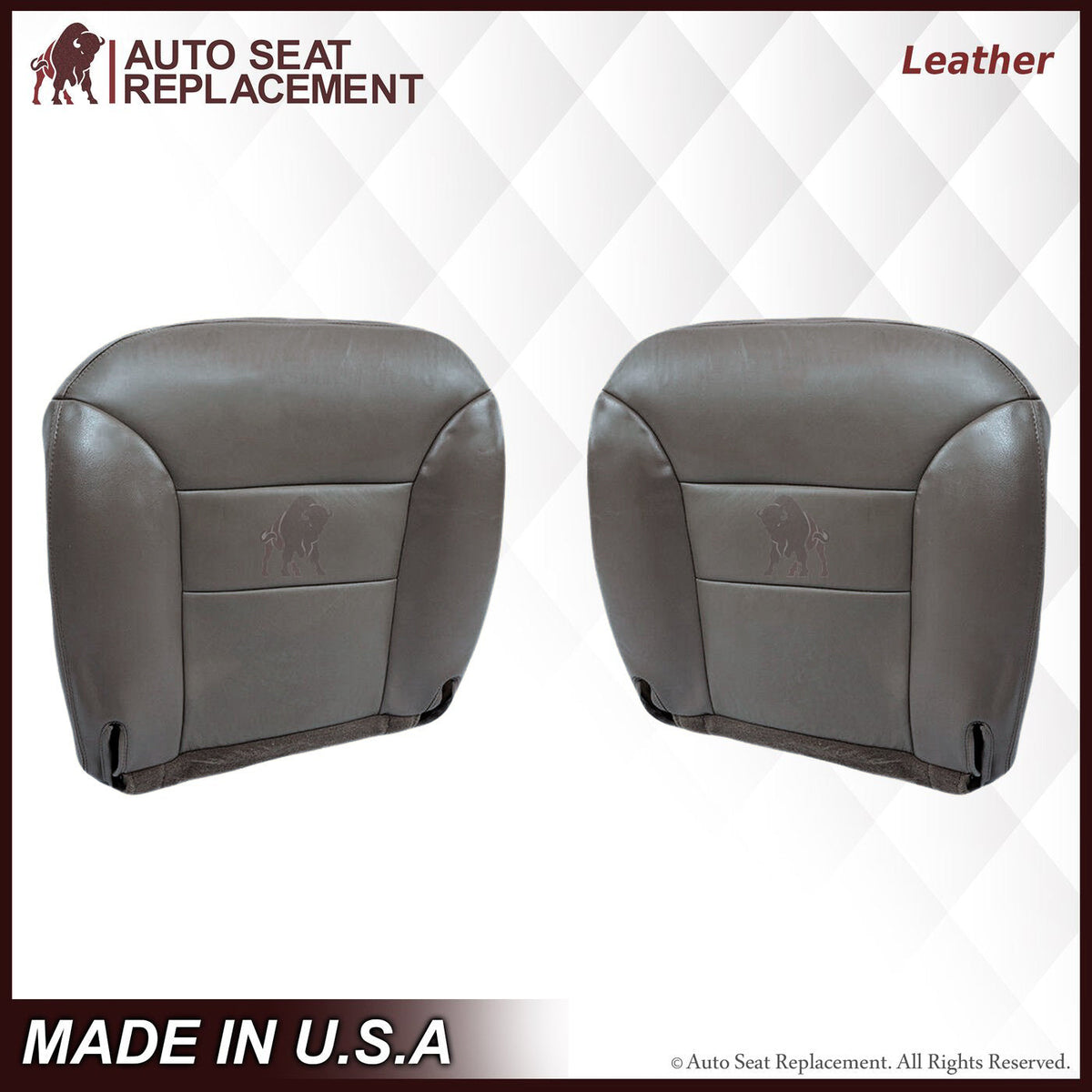 1995-1999  GMC Yukon Suburban SLT SLE Seat Cover in Gray: Choose your options