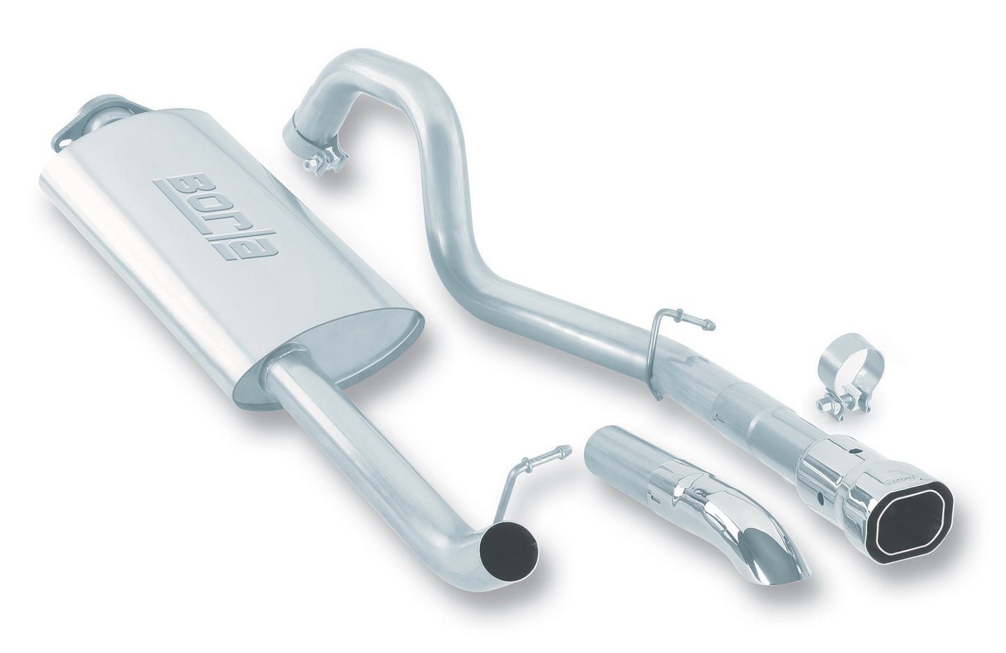 TJ Wrangler Unlimited 2 Door 2004-2006 Cat-Back Exhaust System Touring