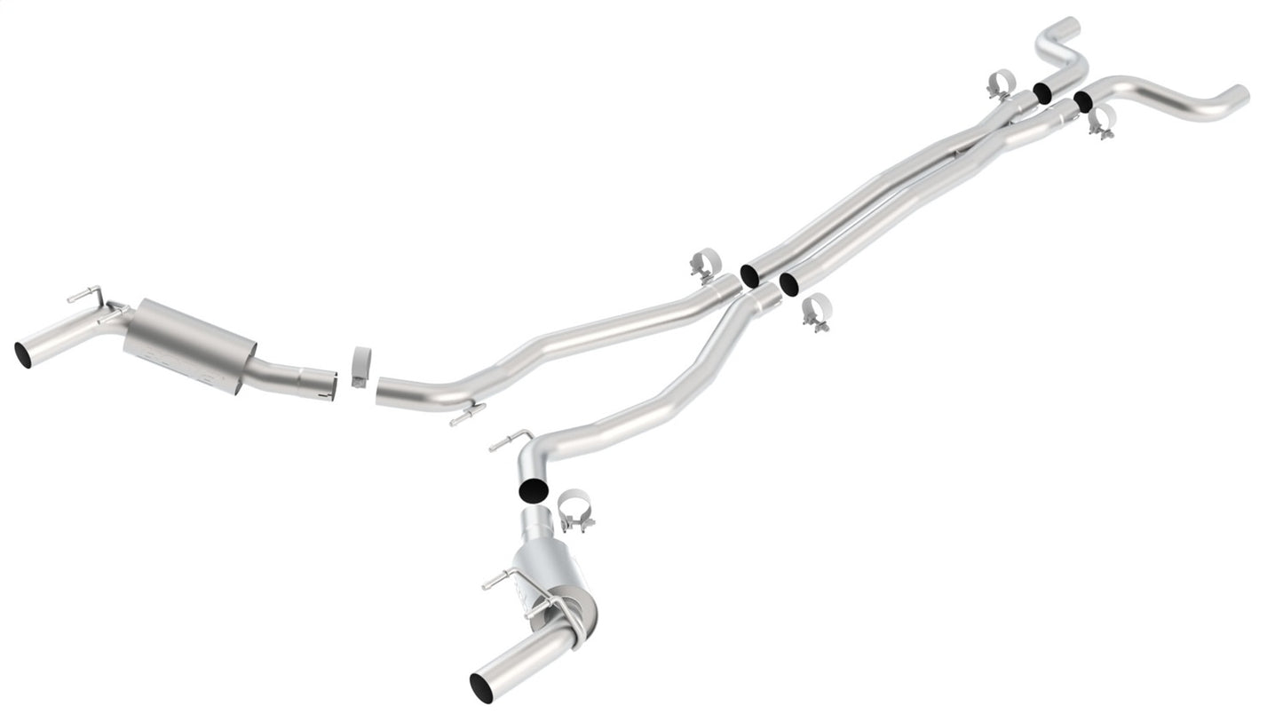 2010-2013 Chevrolet Camaro SS With Ground Effects Package Cat-Back Exhaust System S-Type