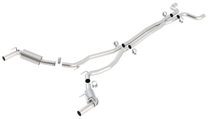 2010-2013 Chevrolet Camaro SS With Ground Effects Package Cat-Back Exhaust System S-Type