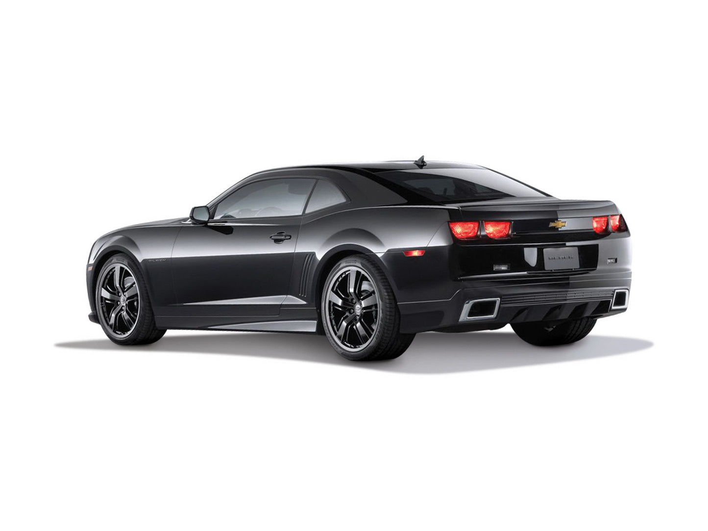 2010-2013 Chevrolet Camaro SS With Ground Effects Package Cat-Back Exhaust System S-Type