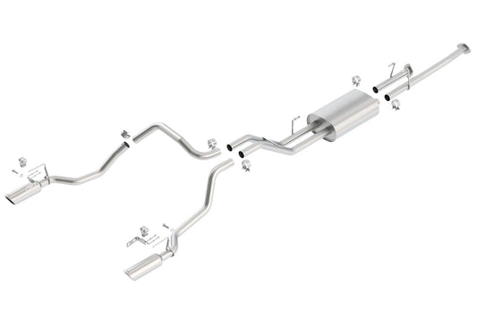 Tundra 2009-2013 Cat-Back Exhaust System Touring