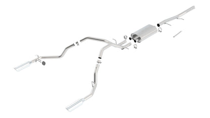 2009-2013 Chevrolet Silverado 1500/ GMC Sierra 1500 Cat-Back Exhaust System Touring