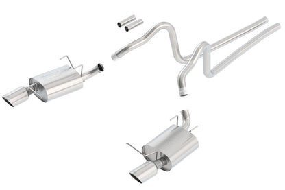 2011-2014 Ford Mustang V6 Cat-Back Exhaust System S-Type
