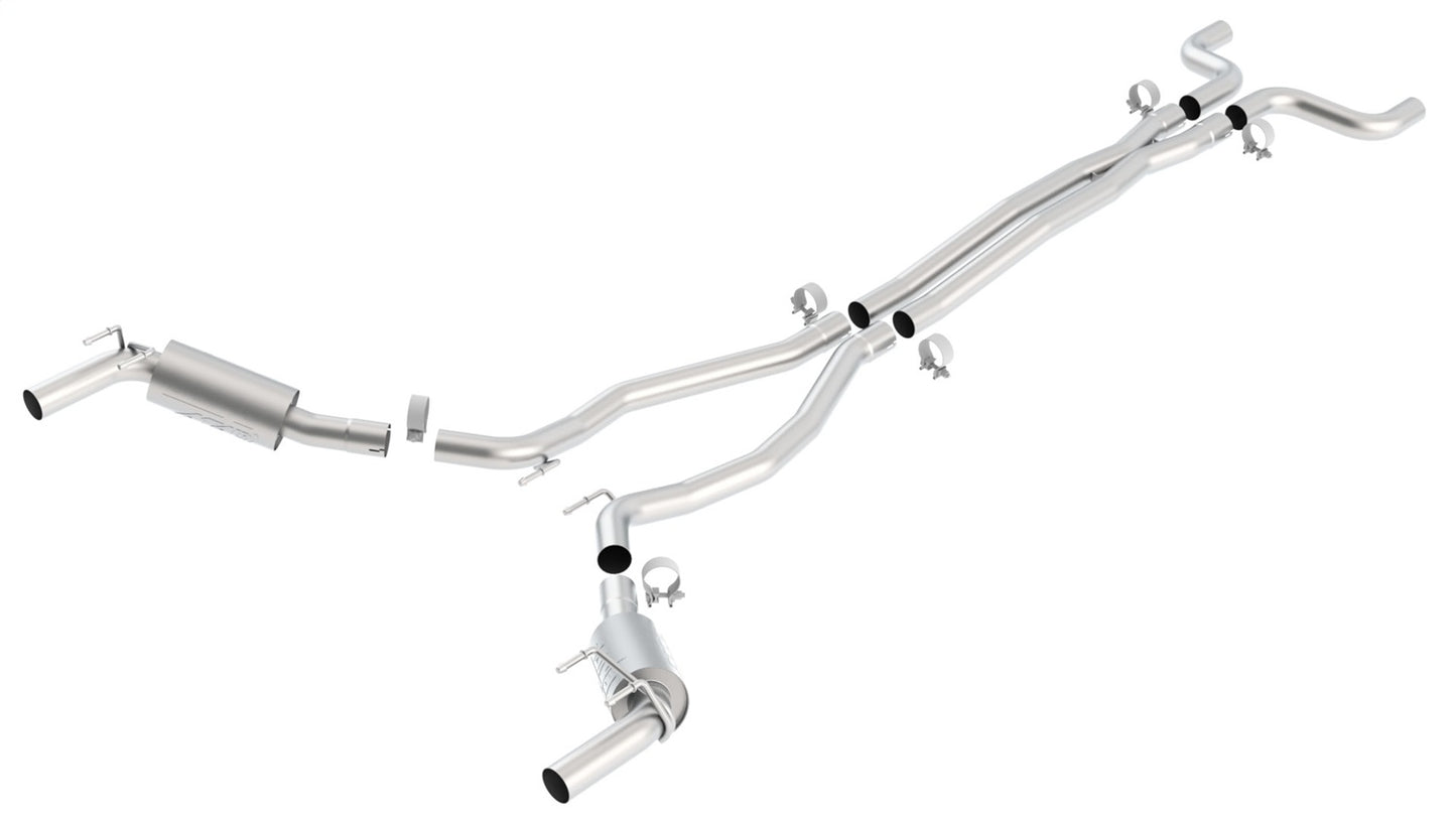 2010-2013 Chevrolet Camaro SS With Ground Effects Package Cat-Back Exhaust System ATAK