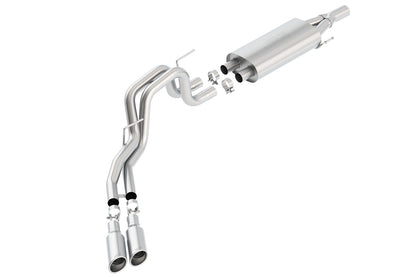 2010-2014 Ford F-150 SVT Raptor/ F-150 Harley Davidson Cat-Back Exhaust System S-Type