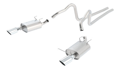 2011-2014 Ford Mustang V6 Cat-Back Exhaust System ATAK