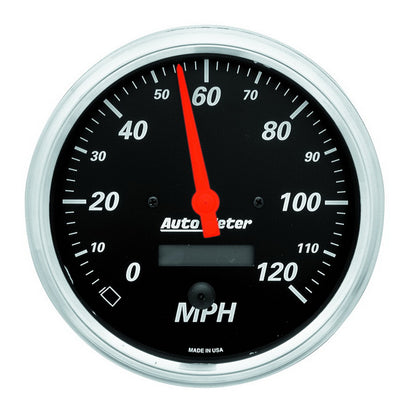 2 PC. GAUGE KIT 5 In. QUAD & SPEEDOMETER 240-33 O DESIGNER BLACK