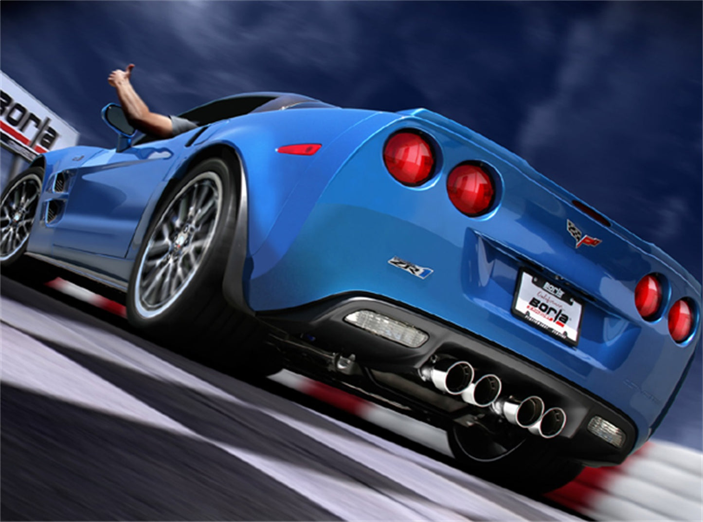 2006-2011 Chevrolet Corvette Z06/ Corvette ZR1 C6 Cat-Back Exhaust System ATAK