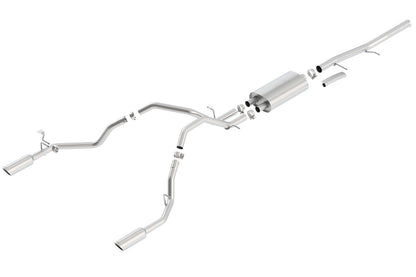 2009-2013 Chevrolet Silverado 1500/ GMC Sierra 1500 Cat-Back Exhaust System S-Type