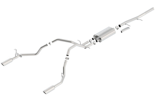 2009-2013 Chevrolet Silverado 1500/ GMC Sierra 1500 Cat-Back Exhaust System S-Type