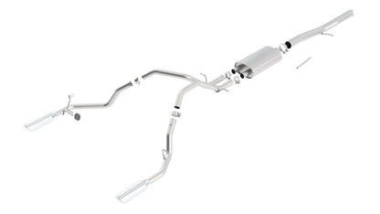 2011-2013 Chevrolet Silverado 1500/ GMC Sierra/ Sierra Denali 1500 Cat-Back Exhaust System S-Type