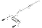 2012-2018 Jeep Wrangler JKU Cat-Back Exhaust System Touring