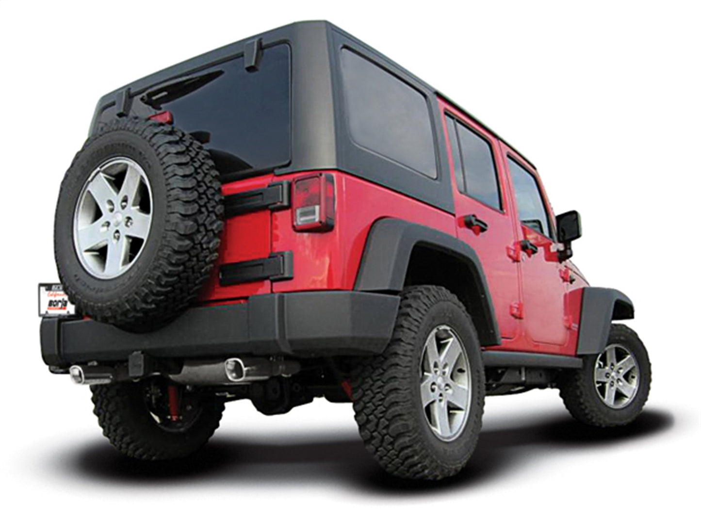 2012-2018 Jeep Wrangler JKU Cat-Back Exhaust System Touring