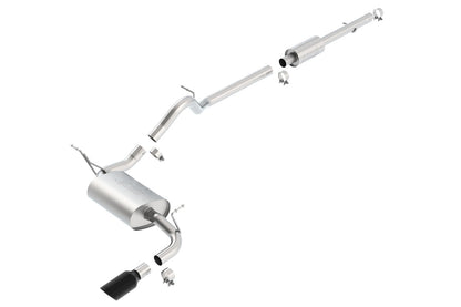 JKU Wrangler 4 Door 2012-2018 Cat-Back Exhaust System Touring
