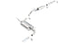 JK Wrangler 2 Door 2012-2018 Cat-Back Exhaust System Touring