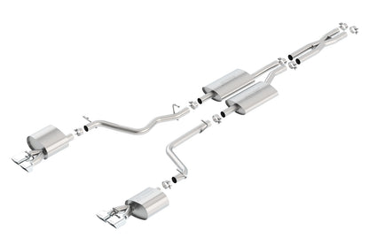 2011-2014 Dodge Challenger SE/ SXT V6 Cat-Back Exhaust System S-Type