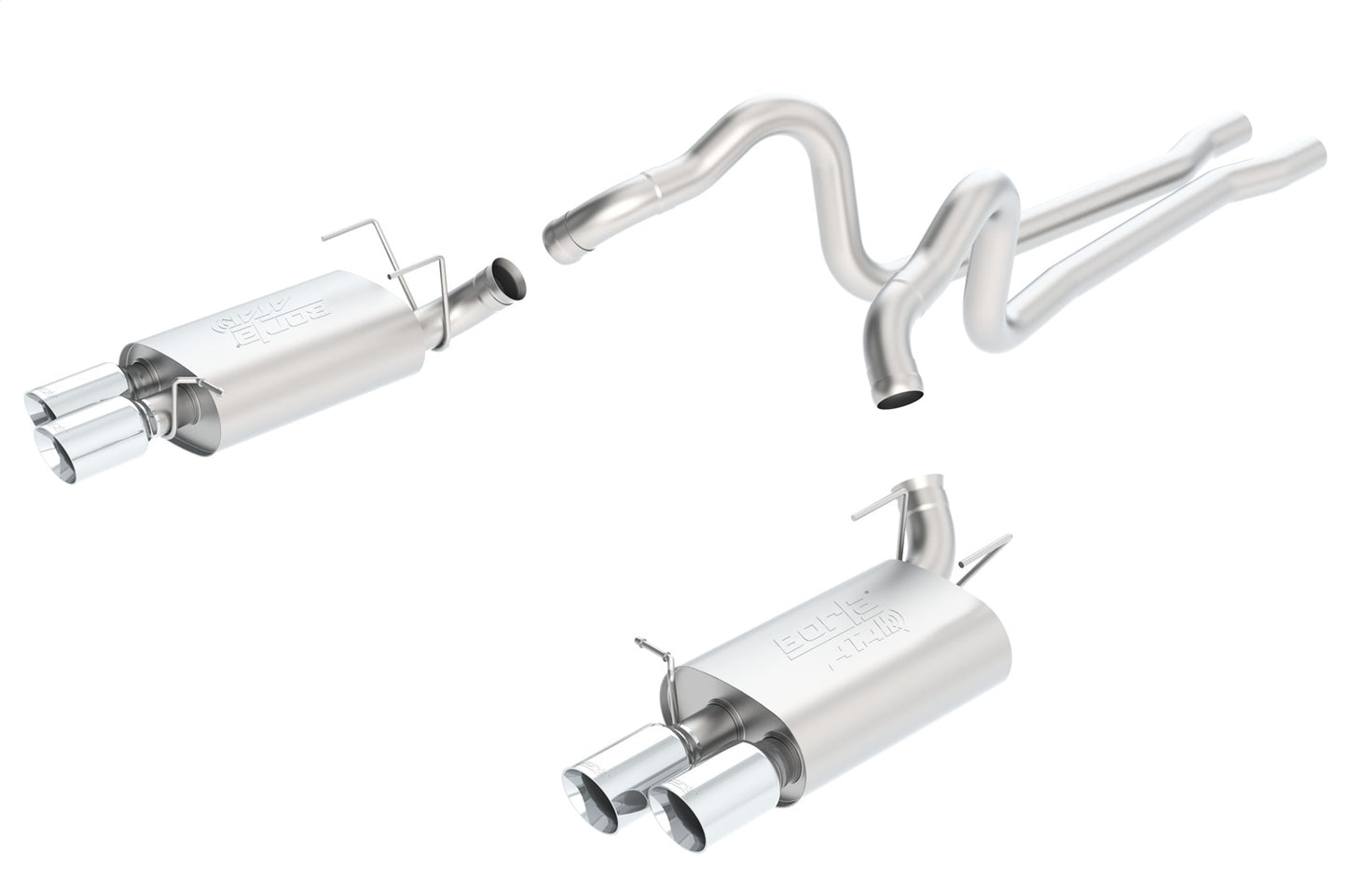Mustang Shelby GT500 2013-2014 Cat-Back Exhaust System ATAK