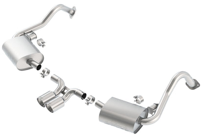 2013-2016 Porsche Cayman/ Cayman S/ Boxster/ Boxster S Cat-Back Exhaust System S-Type
