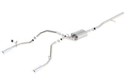 2014-2019 Chevrolet Silverado 1500/ GMC Sierra 1500 Cat-Back Exhaust System ATAK