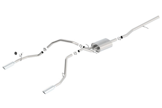 2014-2019 Chevrolet Silverado 1500/ GMC Sierra 1500 Cat-Back Exhaust System ATAK