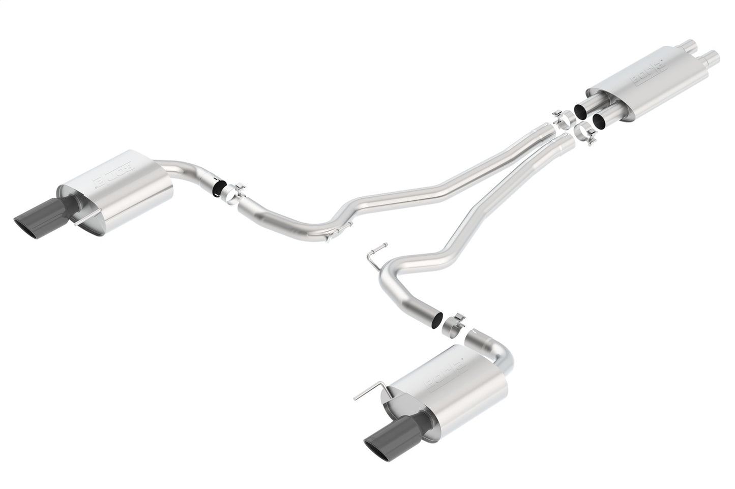 Mustang GT 2015-2017 Cat-Back Exhaust System Touring