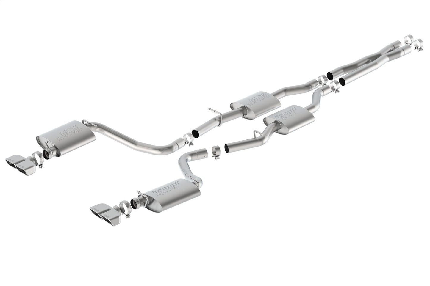 2015-2023 Dodge Challenger R/T Cat-Back Exhaust System S-Type