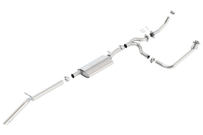 2012-2018 Jeep Wrangler JKU Cat-Back Exhaust System S-Type Climber